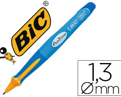 porte-mine-bic-d-apprentissage-beginners-mine-hb-ultra-rasistante-1-3mm-rechargeable-corps-bleu