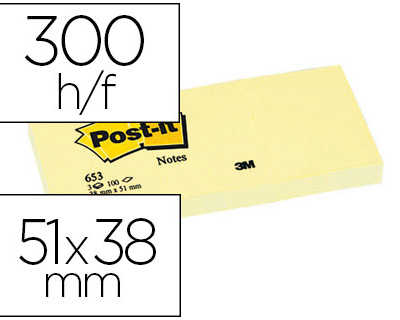 bloc-notes-post-it-653-51x38mm-100f-bloc-repositionnables-coloris-jaune-atui-3-blocs