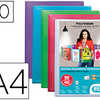 PROTEGE-DOCUMENTS ELBA POLYVIS ION POLYPROPYLENE COUVERTURE SOUPLE 20 POCHETTES 40 VUES A4 210X297MM INCOLORE PROTEGE-DOCUMENTS ELBA POLYVIS ION POLYPROPYLENE COUVERTURE SOUPLE 20 POCHETTES 40 VUES A4 210X297MM INCOLORE