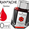 RECHARGE CARAN D'ACHE ENCRE ST YLOGRAPHIQUE COMPATIBLE STYLO-PLUME COULEUR ROUGE INFRAROUGE