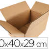 BOÎTE CARTON Q-CONNECT AMARICA INE 600X400X290MM PLIABLE 4 RABATS CANNELURE 5MM APAISSEUR HAUTE RASISTANCE EMPILEMENT BOÎTE CARTON Q-CONNECT AMARICA INE 600X400X290MM PLIABLE 4 RABATS CANNELURE 5MM APAISSEUR HAUTE RASISTANCE EMPILEMENT