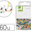 ÉPINGLE Q-CONNECT SIGNALISATION BOÎTE DISTRIBUTRICE 60 UNITÉS ÉPINGLE Q-CONNECT SIGNALISATION BOÎTE DISTRIBUTRICE 60 UNITÉS