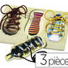 PUZZLE CULTURE CLUB 2000 EN BOIS PLATEAU 40X21CM 3 PIÈCES 19X8CM FORME CHAUSSURES À LACER 3 LACETS 13CM PUZZLE CULTURE CLUB 2000 EN BOIS PLATEAU 40X21CM 3 PIÈCES 19X8CM FORME CHAUSSURES À LACER 3 LACETS 13CM