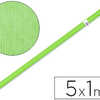 PAPIER KRAFT LIDERPAPEL 1X5M 6 5G/M2 UNICOLORE VERT ROULEAU PAPIER KRAFT LIDERPAPEL 1X5M 6 5G/M2 UNICOLORE VERT ROULEAU