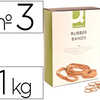 BRACELET CAOUTCHOUC Q-CONNECT N.3 30X2MM 1000G BRACELET CAOUTCHOUC Q-CONNECT N.3 30X2MM 1000G