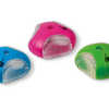 TAILLE-CRAYON LIDERPAPEL PLASTIQUE RÉSERVOIR À COPEAUX COUVERCLE AMOVIBLE 1 USAGE TAILLE-CRAYON LIDERPAPEL PLASTIQUE RÉSERVOIR À COPEAUX COUVERCLE AMOVIBLE 1 USAGE