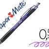 STYLO-BILLE PAPER MATE INKJOY 550 ÉCRITURE MOYENNE 0.5MM ENCRE ULTRA DOUCE RÉTRACTABLE RÉSISTE BAVURES COLORIS VIOLET