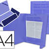 CHEMISE LIDERPAPEL POLYPROPYLE NE DOS FLEXIBLE A4 210X297MM 4/10E 3 RABATS ALASTIQUE 100F COLORIS BLEU TRANSLUCIDE CHEMISE LIDERPAPEL POLYPROPYLE NE DOS FLEXIBLE A4 210X297MM 4/10E 3 RABATS ALASTIQUE 100F COLORIS BLEU TRANSLUCIDE