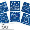 POCHOIR OZ INTERNATIONAL THÈME TRANSPORTS 150X150MM LOT 6 UNITÉS POCHOIR OZ INTERNATIONAL THÈME TRANSPORTS 150X150MM LOT 6 UNITÉS