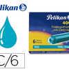 CARTOUCHE PELIKAN COURTE STAND ARD TURQUOISE ATUI 6 UNITAS CARTOUCHE PELIKAN COURTE STAND ARD TURQUOISE ATUI 6 UNITAS