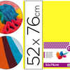 PAPIER DE SOIE LIDERPAPEL 52X7 6CM 18G/M2 UNICOLORE JAUNE SACHET 25F PAPIER DE SOIE LIDERPAPEL 52X7 6CM 18G/M2 UNICOLORE JAUNE SACHET 25F