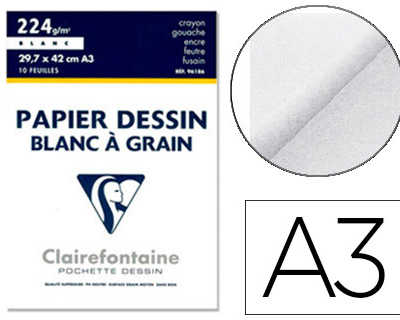 papier-dessin-clairefontaine-g-rain-lager-prononca-sans-acide-blancheur-naturelle-224g-a3-pochette-10f