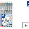 STYLO-FEUTRE STAEDTLER PIGMENT LINER TECHNIQUE TRAIT 0.3MM POINTE CALIBRAE POCHETTE ASSORTIE 4 UNITAS STYLO-FEUTRE STAEDTLER PIGMENT LINER TECHNIQUE TRAIT 0.3MM POINTE CALIBRAE POCHETTE ASSORTIE 4 UNITAS