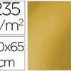 PAPIER CARTONNÉ LIDERPAPEL MÉT ALLISÉ TRAVAUX MANUELS AFFICHAGE 235G/M2 50X65CM UNICOLORE OR PAPIER CARTONNÉ LIDERPAPEL MÉT ALLISÉ TRAVAUX MANUELS AFFICHAGE 235G/M2 50X65CM UNICOLORE OR