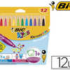 FEUTRE BIC KIDS COULEUR BABY C OLORIAGE CORPS LARGE ENCRE LAVABLE POINTE BOULE BLOQUAE COULEURS ASSORTIES POCHETTE 12U FEUTRE BIC KIDS COULEUR BABY C OLORIAGE CORPS LARGE ENCRE LAVABLE POINTE BOULE BLOQUAE COULEURS ASSORTIES POCHETTE 12U