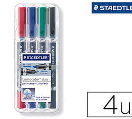 marqueur-staedtler-permanent-l-umocolor-duo-multi-usages-double-pointe-0-6-et-1-5mm-encre-dry-safe-atui-chevalet-4-unita