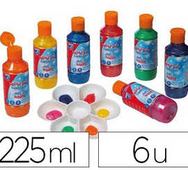 gel-lefranc-bourgeois-paillet-e-pigment-lavable-dilution-eaucoloris-assortis-bo-te-6-flacons-250ml