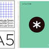 CAHIER SPIRALE LIDERPAPEL ANTARTIK A5 240P 100G REMBORDÉ 5X5MM MICROPERFORÉ 5 BANDES 4 TROUS COLORIS VERT POMME CAHIER SPIRALE LIDERPAPEL ANTARTIK A5 240P 100G REMBORDÉ 5X5MM MICROPERFORÉ 5 BANDES 4 TROUS COLORIS VERT POMME
