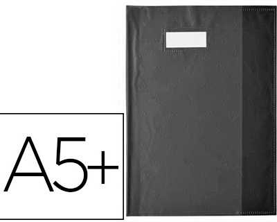 protege-cahier-elba-styl-sms-p-vc-opaque-12-100e-sans-phtalates-porte-atiquette-et-atiquette-170x220mm-noir