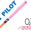 STYLO PILOT V5 ACRITURE FINE 0 .3MM CLIP MATAL ENCRE LIQUIDE NIVEAU VISIBLE POINTE INDAFORMABLE COLORIS ROSE