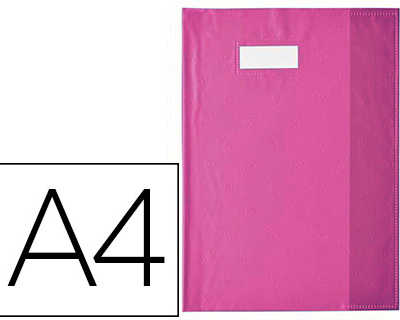 protege-cahier-elba-styl-sms-p-vc-opaque-12-100e-sans-phtalates-porte-atiquette-et-atiquette-a4-210x297mm-rose