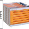 MODULE CLASSEMENT Q-CONNECT 6 TIROIRS 370X305X215MM COLORIS ORANGE TRANSPARENT MODULE CLASSEMENT Q-CONNECT 6 TIROIRS 370X305X215MM COLORIS ORANGE TRANSPARENT