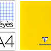 CAHIER PIQUA CLAIREFONTAINE MI MESYS COUVERTURE POLYPROPYLENE A4 21X29,7CM 96 PAGES 90G RAGLURE SAYES COLORIS JAUNE CAHIER PIQUA CLAIREFONTAINE MI MESYS COUVERTURE POLYPROPYLENE A4 21X29,7CM 96 PAGES 90G RAGLURE SAYES COLORIS JAUNE