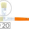 BROSSE PLATE CLAOPÂTRE N°20 SO IE DE PORC BOIS FSC VERNIS PROTECTEUR BROSSE PLATE CLAOPÂTRE N°20 SO IE DE PORC BOIS FSC VERNIS PROTECTEUR