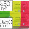 BLOC-NOTES Q-CONNECT COULEURS NAON 40X50MM 50F REPOSITIONNABLES COLORIS ASSORTIS 3 BLOCS BLOC-NOTES Q-CONNECT COULEURS NAON 40X50MM 50F REPOSITIONNABLES COLORIS ASSORTIS 3 BLOCS