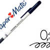 STYLO-BILLE PAPER MATE FINE CARBURE ET MEDIUM ÉCRITURE FINE 0.4MM ENCRE CLASSIQUE BILLE INDÉFORMABLE COULEUR NOIRE