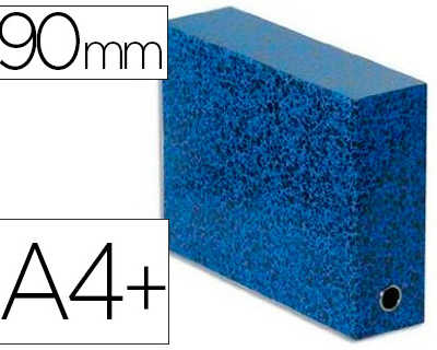 bo-te-transfert-fast-carton-re-couvert-marbra-annonay-34x25-5cm-dos-9cm-oeillet-prahension-coloris-bleu