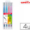 ROLLER UNIBALL SIGNO TSI ENCRE GEL EFFACABLE POINTE MOYENNE TRACA 0.7MM COLORIS FUN ASSORTIS POCHETTE 4 UNITAS ROLLER UNIBALL SIGNO TSI ENCRE GEL EFFACABLE POINTE MOYENNE TRACA 0.7MM COLORIS FUN ASSORTIS POCHETTE 4 UNITAS