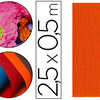 PAPIER CRAPON CLAIREFONTAINE D ENSITA CRÊPAGE 60% 40G/M2 50CMX2.5M UNICOLORE ORANGE POCHETTE 10F OLORE PAPIER CRAPON CLAIREFONTAINE D ENSITA CRÊPAGE 60% 40G/M2 50CMX2.5M UNICOLORE ORANGE POCHETTE 10F OLORE