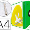 CLASSEUR LIDERPAPEL ANTARTIK 4 ANNEAUX EN D 40MM A4+ REMBORDÉ COLORIS VERT CLASSEUR LIDERPAPEL ANTARTIK 4 ANNEAUX EN D 40MM A4+ REMBORDÉ COLORIS VERT