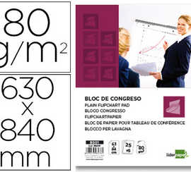bloc-confarence-liderpapel-63x-84cm-papier-uni-80g-m2-conventions-raunions-50f
