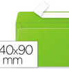ENVELOPPE CLAIREFONTAINE POLLE N 90X140MM 120G COLORIS VERT MENTHE PAQUET 20 UNITAS ENVELOPPE CLAIREFONTAINE POLLE N 90X140MM 120G COLORIS VERT MENTHE PAQUET 20 UNITAS