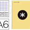 CAHIER SPIRALE LIDERPAPEL ANTARTIK A6 10,5X14,8CM 200P 100G/M2 QUADRILLAGE 5MM COIL- LOCK COLORIS JAUNE ANANAS CAHIER SPIRALE LIDERPAPEL ANTARTIK A6 10,5X14,8CM 200P 100G/M2 QUADRILLAGE 5MM COIL- LOCK COLORIS JAUNE ANANAS