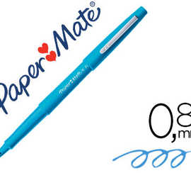 stylo-feutre-paper-mate-flair-original-pointe-moyenne-1mm-longue-durae-de-vie-coloris-turquoise