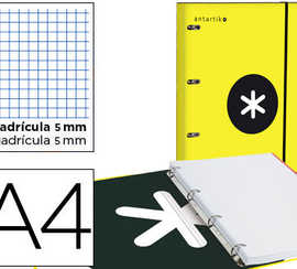 classeur-liderpapel-antartik-4-anneaux-ronds-40mm-a4-carton-remborda-feuillets-mobiles-q5x5-coloris-jaune