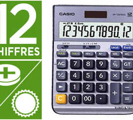 calculatrice-casio-bureau-df-120-terii-12-chiffres-convertisseur-taxes-m-moire-solaire-pile180x127x33mm-180g