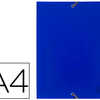 CHEMISE EXACOMPTA POLYPROPYLEN E 4/10E OPAQUE ACO 3 RABATS ELASTIQUES A4+ 240X320MM COLORIS BLEU CHEMISE EXACOMPTA POLYPROPYLEN E 4/10E OPAQUE ACO 3 RABATS ELASTIQUES A4+ 240X320MM COLORIS BLEU