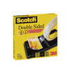 RUBAN ADHASIF SCOTCH DOUBLE FA CE 665 SANS INTERCALAIRE 12MMX33M