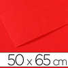 PAPIER DESSIN CANSON FEUILLE M I-TEINTES N°506 GRAIN GALATINA HAUTE TENEUR COTON 160G 50X65CM UNICOLORE COQUELICOT