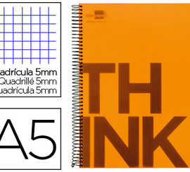 cahier-spirale-liderpapel-s-ri-e-think-a5-148x210mm-140f-80g-m2-5x5mm-6-trous-coil-lock-bandes-5-couleurs-coloris-orange