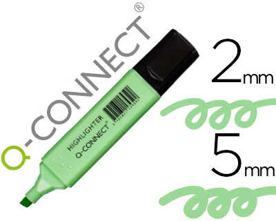 surligneur-q-connect-pastel-tr-aca-2-5-mm-pointe-biseautae-coloris-vert