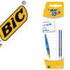 RECHARGE STYLO-BILLE BIC D'APP RENTISSAGE TWIST BIG BEGINNERS BLISTER 2 UNITAS