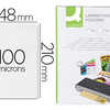 POCHETTE PLASTIFICATION Q-CONN ECT ACHAUD ACONOMIQUE FORMAT A5 100 MICRONS BOÎTE 100 UNITAS POCHETTE PLASTIFICATION Q-CONN ECT ACHAUD ACONOMIQUE FORMAT A5 100 MICRONS BOÎTE 100 UNITAS