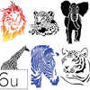 POCHOIR CULTURE CLUB ANIMAUX P LASTIQUE LAVABLE A4 ZEBRE PANTHERE LION ALAPHANT GIRAFE TIGRE LOT 6 UNITAS POCHOIR CULTURE CLUB ANIMAUX P LASTIQUE LAVABLE A4 ZEBRE PANTHERE LION ALAPHANT GIRAFE TIGRE LOT 6 UNITAS