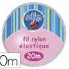 FIL NYLON COLOREM ALASTIQUE 20 M