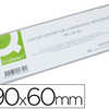 CHEVALET Q-CONNECT PORTE-NOMS MATHACRYLATE IDAAL SYSTEME IDENTIFICATION 190X60MM CHEVALET Q-CONNECT PORTE-NOMS MATHACRYLATE IDAAL SYSTEME IDENTIFICATION 190X60MM